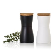 ADHOC Dvojité ručné mlynčeky 13,3 cm biele a čierne x 2 M1 ADHOC Dvojité ručné mlynčeky 13,3 cm biele a čierne x 2 M1