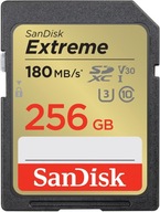 KARTA SANDISK EXTREME SDXC 256 GB 180/130 MB/S C KARTA SANDISK EXTREME SDXC 256 GB 180/130 MB/S C