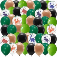 Sada latexových balónov DINOSAUR Dino Balóniky GREEN Birthday Mix Sada latexových balónov DINOSAUR Dino Balóniky GREEN Birthday Mix