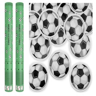 Tuba popových konfetových futbalových loptičiek 40 cm 2 ks Tuba popových konfetových futbalových loptičiek 40 cm 2 ks