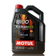 MOTUL OLEJ 5W/30 8100 X-CLEAN EFE 4L