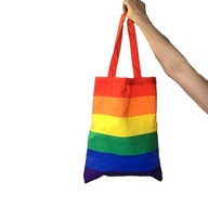 LGBT dúhová taška, plná dúhová taška