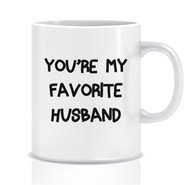 For Boyfriend Man Hrnček Darček Obľúbený manžel For Boyfriend Man Hrnček Darček Obľúbený manžel