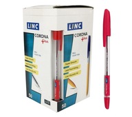 CORONA RED BALLPOINT s červenou náplňou 50 ks CORONA RED BALLPOINT s červenou náplňou 50 ks
