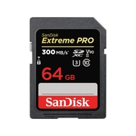 SANDISK EXTREME PRO SDXC 64 GB – 300 MB/s V90 UHS-II