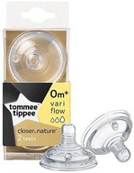 Tommee Tippee 0m+ viacprúdový cumlík 2 ks. Tommee Tippee 0m+ viacprúdový cumlík 2 ks.
