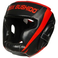 DBX Bushido tréningová/sparringová boxerská prilba - Black/Red XL DBX Bushido tréningová/sparringová boxerská prilba - Black/Red XL