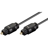 Optický kábel Toslink T-T 2,2 mm Goobay 5m Optický kábel Toslink T-T 2,2 mm Goobay 5m