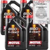 MOTUL 8100 X-CLEAN+ 5W30 C3 OIL LL-04 229,51 20L