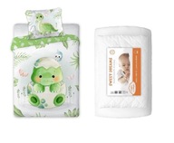 Súprava na posteľ 100x135 Prikrývka + Obliečka Dinosaurus Súprava na posteľ 100x135 Prikrývka + Obliečka Dinosaurus