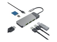 GREEN CELL HUB USB-C GC Connect 3xUSB 3.1 HDMI 4K