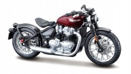 MOTOCYKEL Triumf Bonneville Bobber 1:18 Bburago MOTOCYKEL Triumf Bonneville Bobber 1:18 Bburago