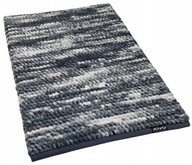 Hrubý kúpeľňový koberec Premium 60x90 antracit du