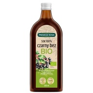 Prémiová Rosa BIO šťava z bazy čiernej 100% 500 ml Prémiová Rosa BIO šťava z bazy čiernej 100% 500 ml