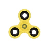 SPINNER FIDGET HAND SPINER GLITTER ŽLTÉ