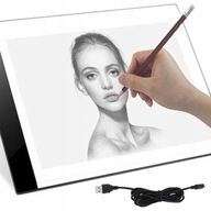 LED OBRAZOVKA/PANEL pre zrkadlenie, kopírovanie tetovacieho vzoru/A4 LED OBRAZOVKA/PANEL pre zrkadlenie, kopírovanie tetovacieho vzoru/A4