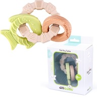GILIGUMS Bezpečný krúžok na hryzenie FISH GILIGUMS Bezpečný krúžok na hryzenie FISH