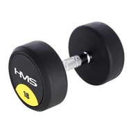 HMS Dumbbell Coated DURABLE Training 18kg