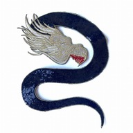 XL flitrový drak, 25 cm x 25 cm