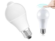 LED žiarovka 6W=50W 3000k teplá biela výkonná so snímačom pohybu za súmraku LED žiarovka 6W=50W 3000k teplá biela výkonná so snímačom pohybu za súmraku