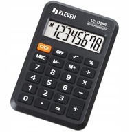 Vrecková kalkulačka Eleven LC-210NR čierna Vrecková kalkulačka Eleven LC-210NR čierna