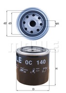 KNECHT OC 140 Olejový filter KNECHT OC 140 Olejový filter