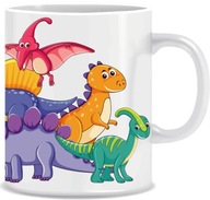 Hrnček s dinosaurami a menom DIEŤAŤA 330ml Hrnček s dinosaurami a menom DIEŤAŤA 330ml