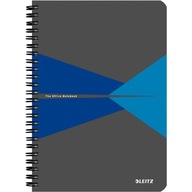 LEITZ OFFICE NOTEBOOK A5/90K KONTROLOVANÝ, MODRÁ LEITZ OFFICE NOTEBOOK A5/90K KONTROLOVANÝ, MODRÁ