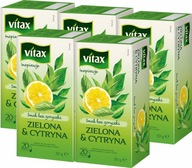 Vitax Inspirations citrónové čajové vrecúška 100