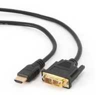 Kábel GEMBIRD CC-HDMI-DVI-10 (HDMI M - DVI-D M; 3 m; čierny)