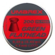 Umarex Green Flathead pelety 4,5 mm 200 ks.