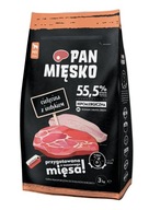 Pan food, teľacie mäso s morčacím mäsom 3 kg M Pan food, teľacie mäso s morčacím mäsom 3 kg M