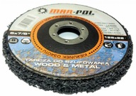 Netkaný brúsny kotúč, černošský vlas, kotúč 125 mm