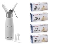 HENDI ŠLAHAČKA SIPHON 0,5 BIELY 200 NÁPLŇOV HENDI ŠLAHAČKA SIPHON 0,5 BIELY 200 NÁPLŇOV
