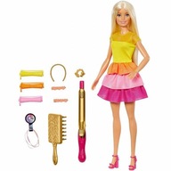 Bábika Barbie Fashionistas Štýlové kučery GBK24 GBK23