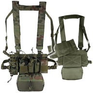 TAKTICKÁ vojenská vesta HRUDNÍK Camo opasky Pantera Wz93 Camo TAKTICKÁ vojenská vesta HRUDNÍK Camo opasky Pantera Wz93 Camo
