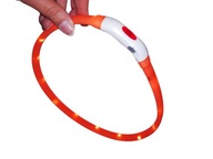 LED obojok pre psa, svietiaci, nastaviteľný, USB24-72cm LED obojok pre psa, svietiaci, nastaviteľný, USB24-72cm