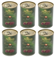 NUEVO Beef 6x400g Adult Dog hovädzie krmivo pre psov NUEVO Beef 6x400g Adult Dog hovädzie krmivo pre psov