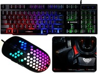 HERNÁ SET HRY KLÁVESNICE A RGB MYŠI HERNÁ SET HRY KLÁVESNICE A RGB MYŠI