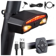 LED BICYKELOVÉ SVETLO ZADNÝ KONTROLKA ZASTAVENIA DIAĽKOVÉ OVLÁDANIE LED BICYKELOVÉ SVETLO ZADNÝ KONTROLKA ZASTAVENIA DIAĽKOVÉ OVLÁDANIE