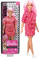 Mattel Barbie bábika Fashionistas Ružové vlasy