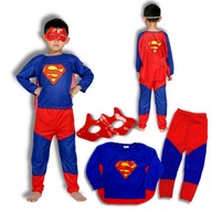 SUPERMAN HALLOWEENSKÝ KOSTÝM 7-9 rokov CAPEA SUPERMAN HALLOWEENSKÝ KOSTÝM 7-9 rokov CAPEA