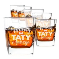 DARČEK PRE OTCA POHÁRE NA WHISKY S GRAVÍNOM x6 DARČEK PRE OTCA POHÁRE NA WHISKY S GRAVÍNOM x6