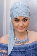 AMELIA CHIFFON MOUSSELINE SCARF LIDIA turbany AMELIA CHIFFON MOUSSELINE SCARF LIDIA turbany