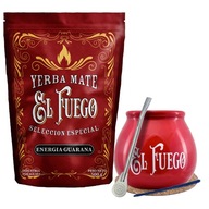 Yerba Mate El Fuego Starter Set 500g STRONG Yerba Mate El Fuego Starter Set 500g STRONG
