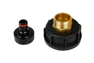 VALVE PLUG Mauzer 1000L IBC nádrž na záhradnú hadicu