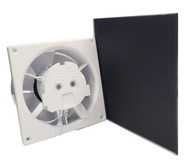 Sklenený panel pre ventilátory dRim, matná čierna