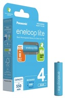ENELOOP LITE AAAx4 ks 3000 CYKLOV 550mAh ENELOOP LITE AAAx4 ks 3000 CYKLOV 550mAh