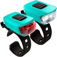 Sada osvetlenia USB KELLYS VEGA, tyrkysová Sada osvetlenia USB KELLYS VEGA, tyrkysová
