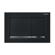 Geberit Omega30 WC splachovacie tlačidlo, čierne Geberit Omega30 WC splachovacie tlačidlo, čierne